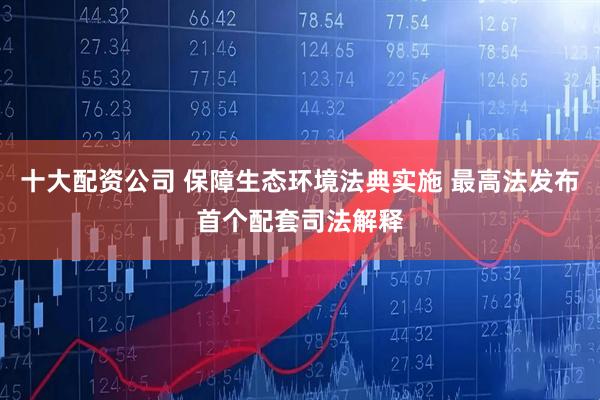 十大配资公司 保障生态环境法典实施 最高法发布首个配套司法解释